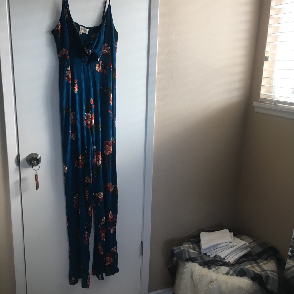 Floral Printed Romper/Jumpsuit Full Length